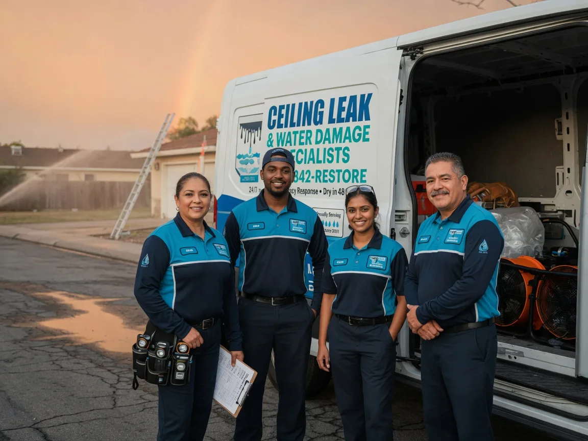 Ceiling Leak Cleanup company in Brunswick, NC