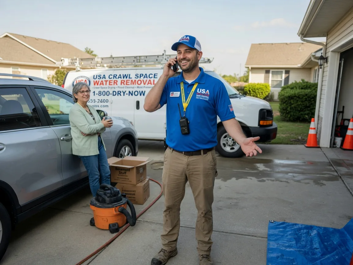 Crawl Space Water Removal Brunswick, NC FAQs